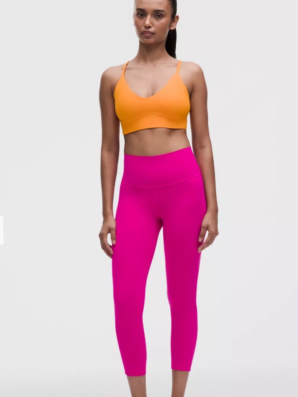 lululemon Align™ High-Rise Crop 23 Pink Flare Size 10